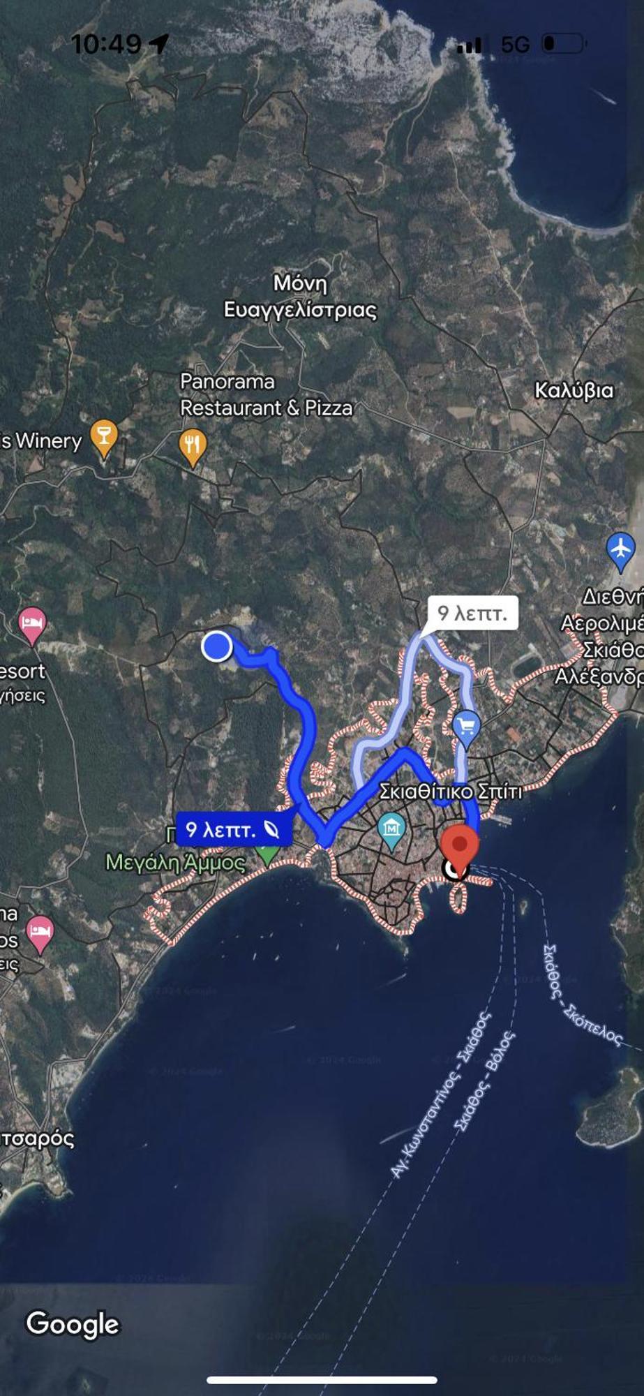 Skiathos Poseidon Apartment Ngoại thất bức ảnh